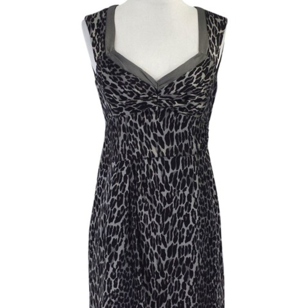 Sexy Silky Bodycon Dress Classic Leopard NWOT